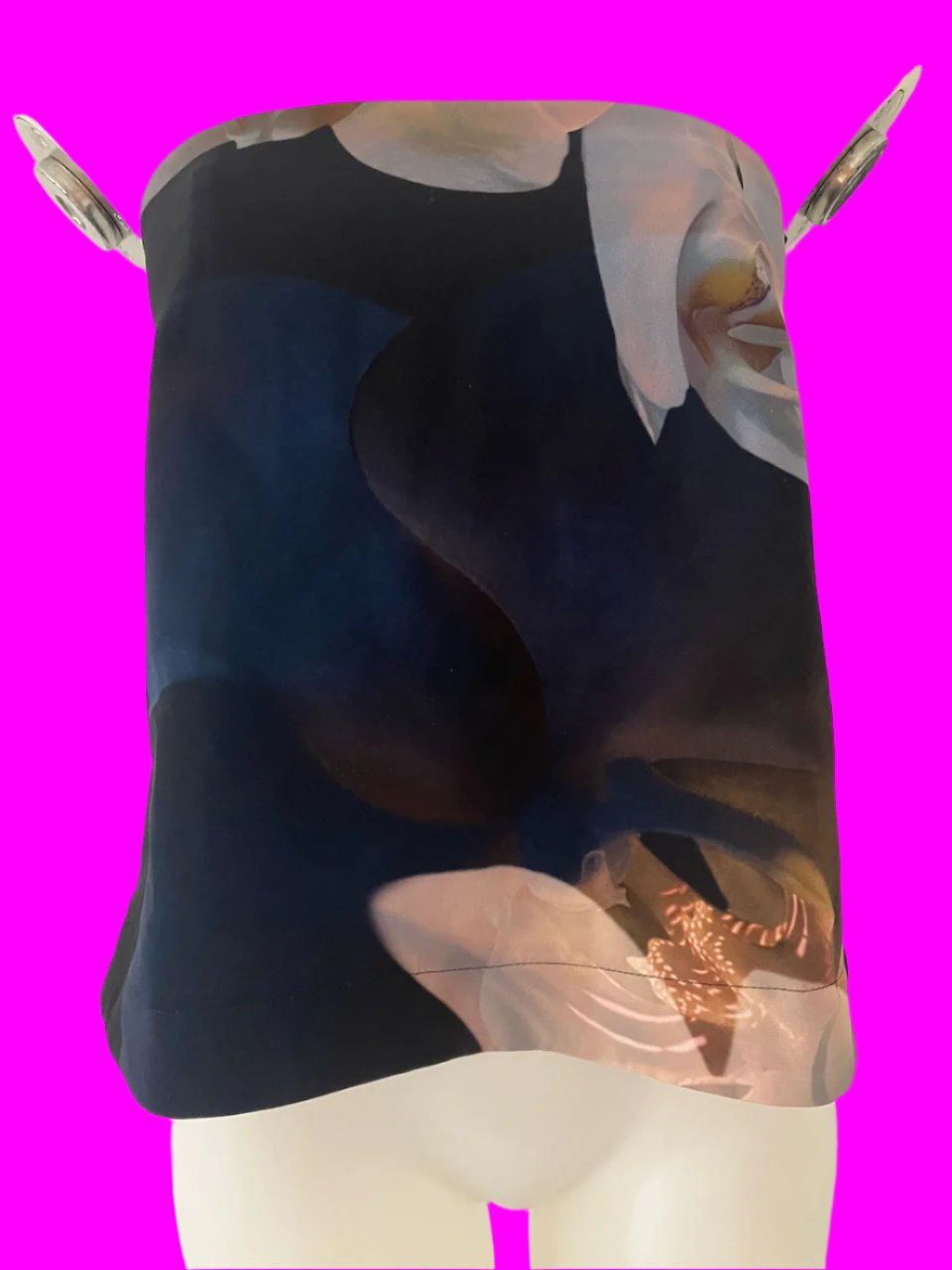 Pasduchas - Brand New - Ophelia Floral Zip Top - Size: 8