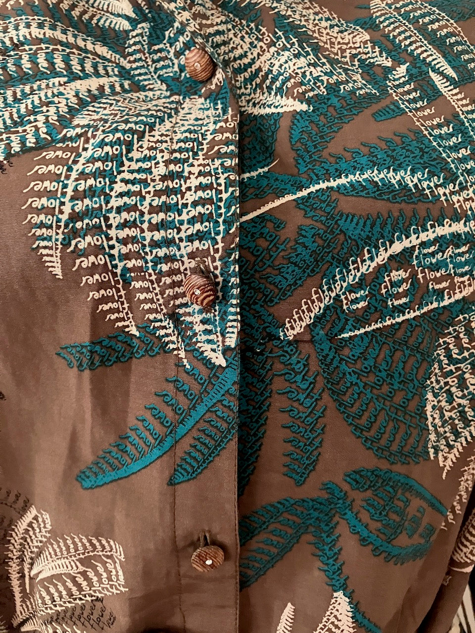 Lisa Ho - Australian Designer Tropical Print Dress - Size: 12