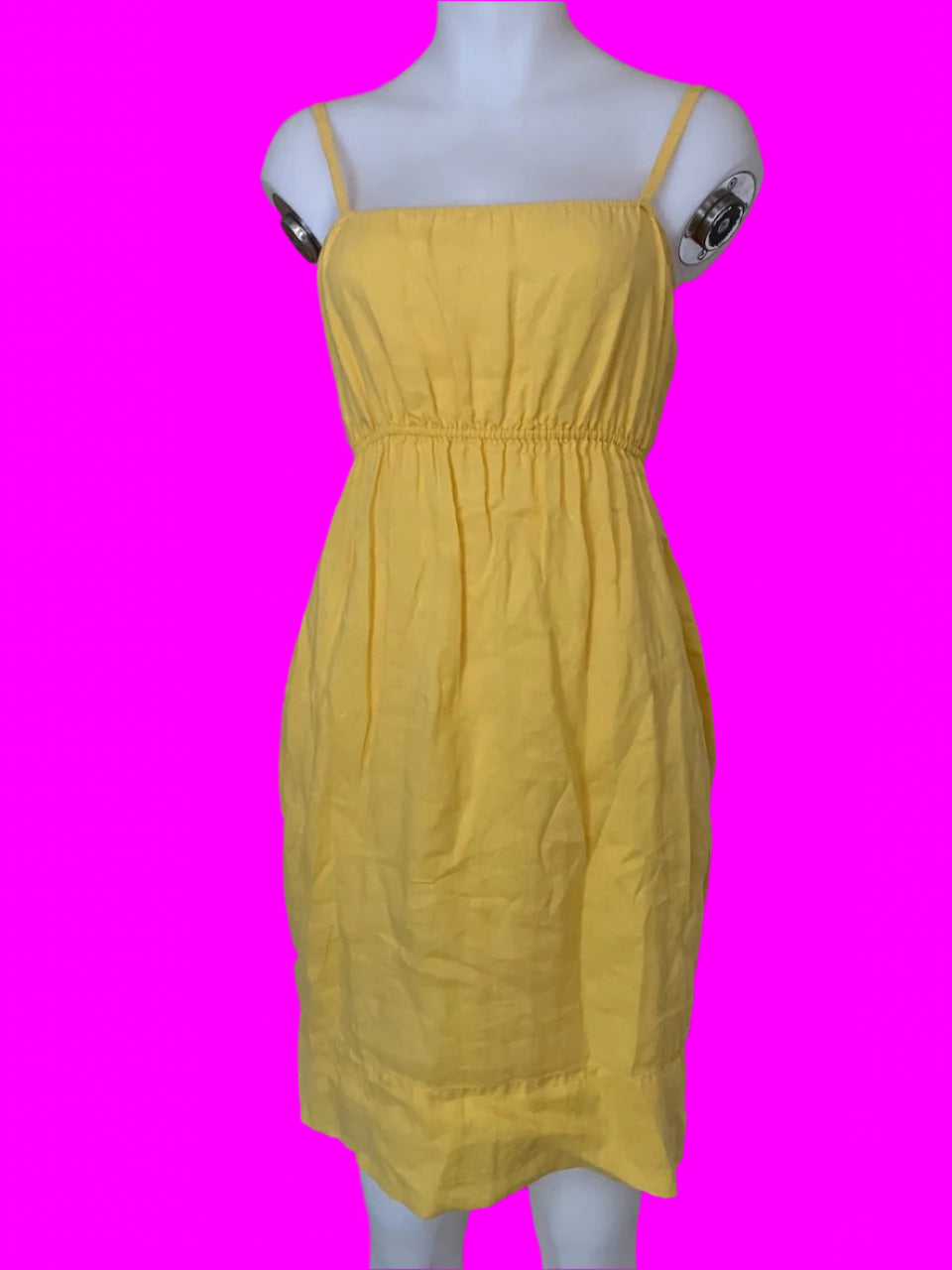 Calvin Klein - Yellow Summer Dress - Size: S
