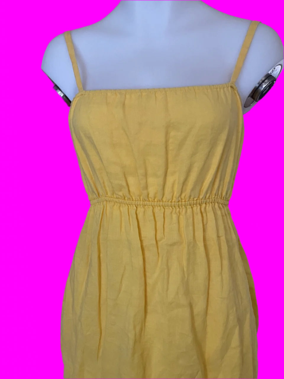 Calvin Klein - Yellow Summer Dress - Size: S