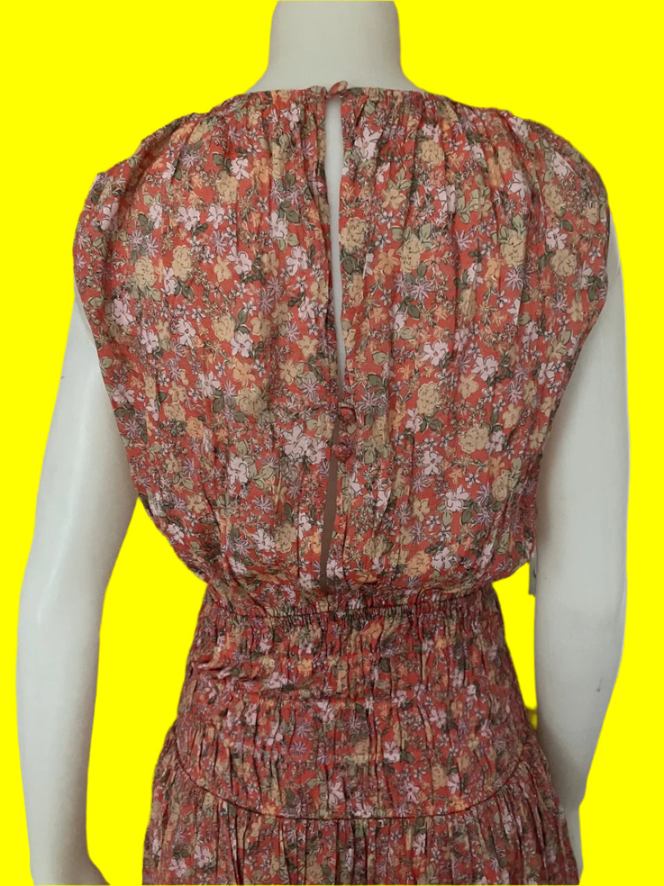 NEAR NEW - WISH - Summer Floral Mini Dress - Size: 10