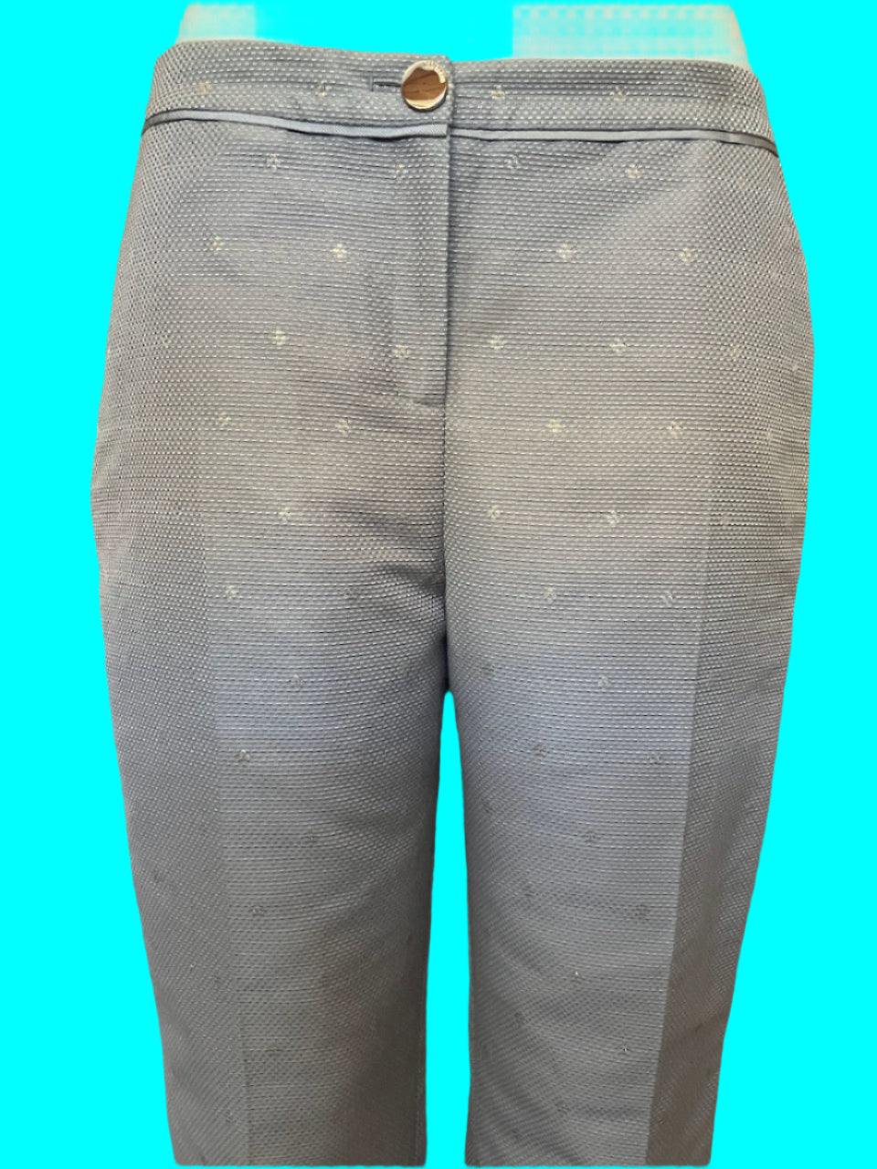 Ted Baker - London - Stylish Grey Textured Pant - Size: M