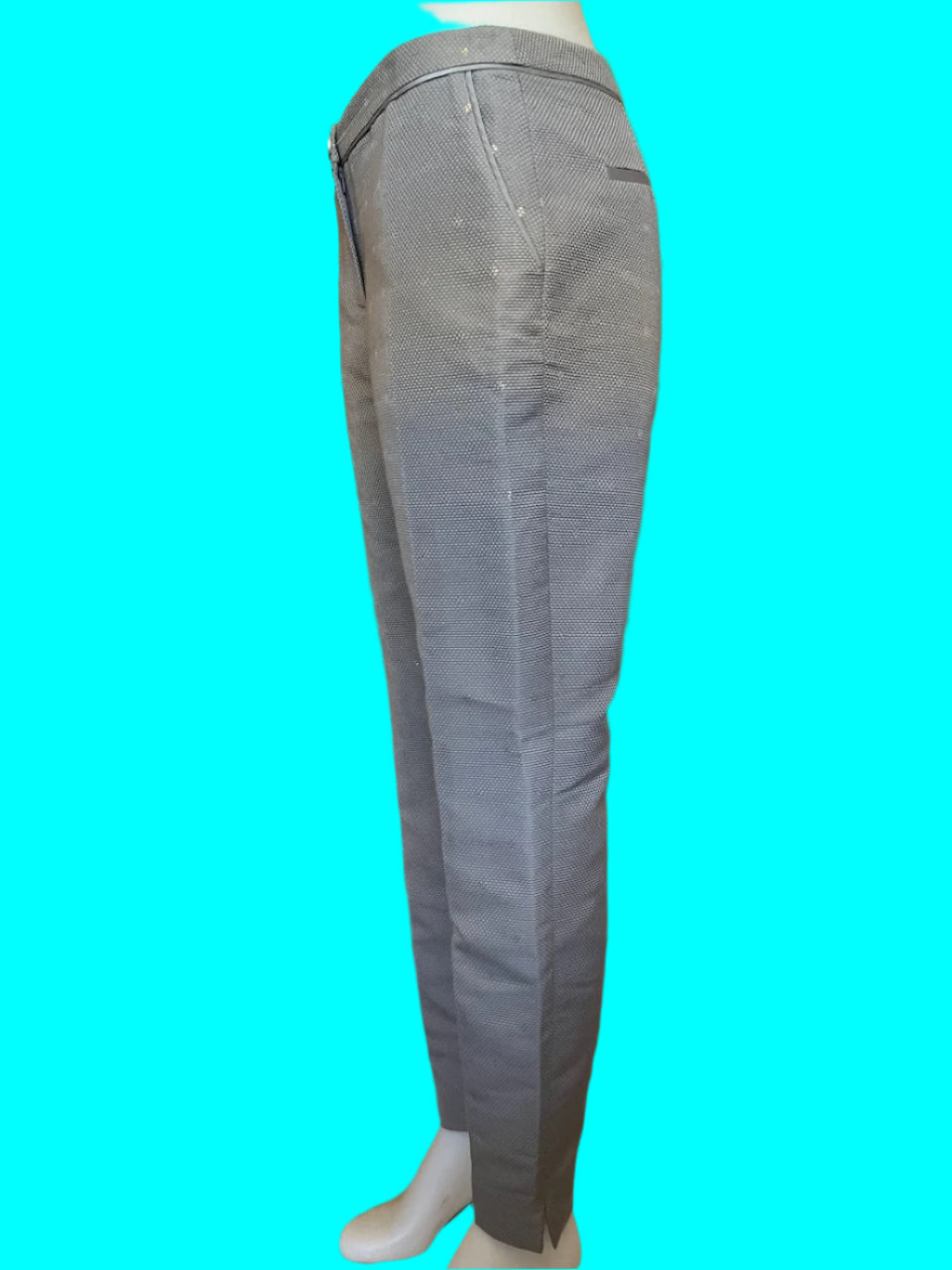 Ted Baker - London - Stylish Grey Textured Pant - Size: M