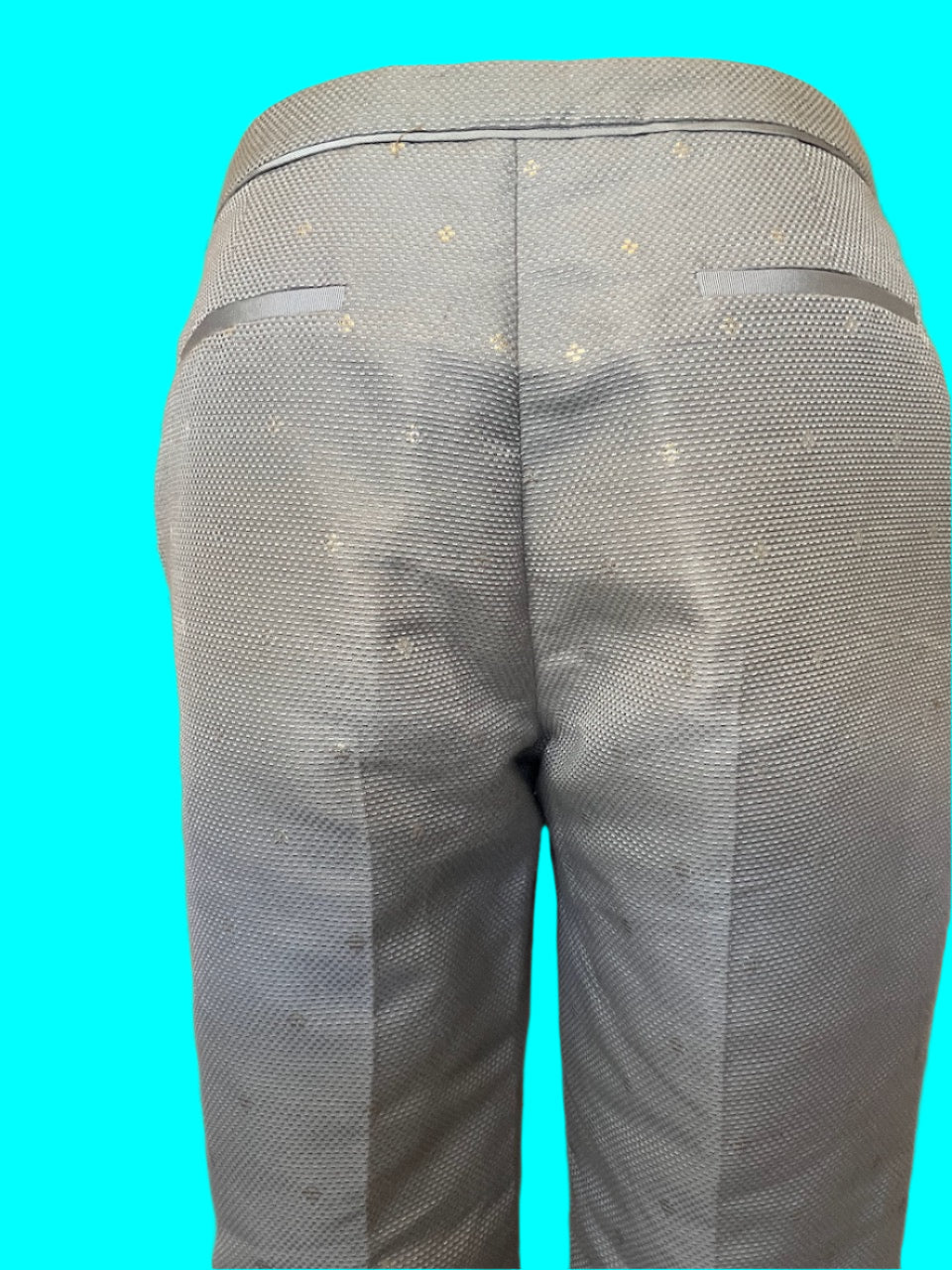 Ted Baker - London - Stylish Grey Textured Pant - Size: M