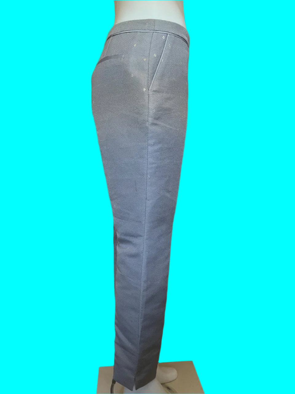 Ted Baker - London - Stylish Grey Textured Pant - Size: M