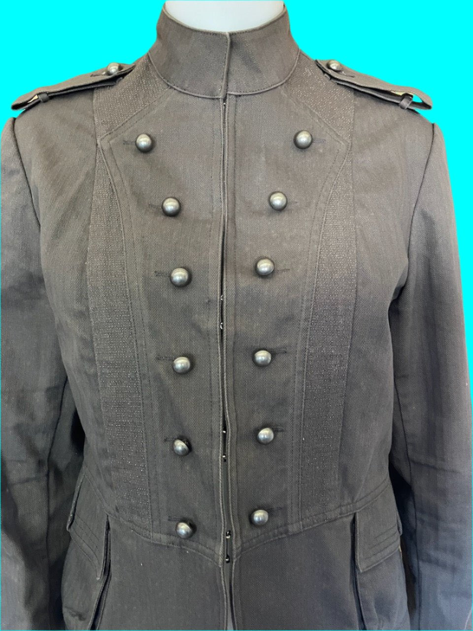 Ricochet - NZ Designer - Vintage Military Style Jacket - Size: S