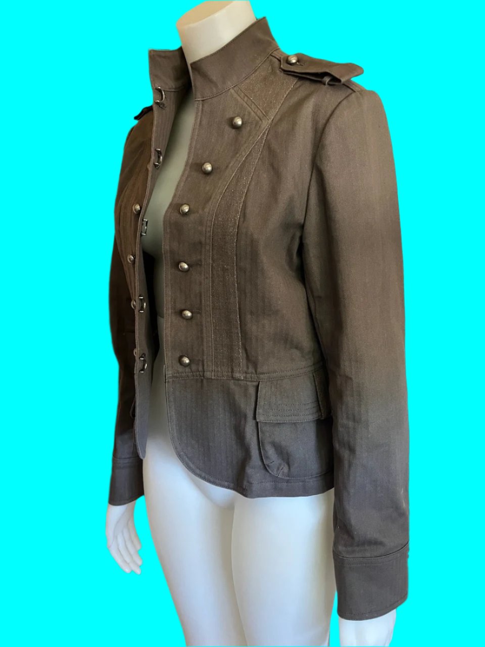 Ricochet - NZ Designer - Vintage Military Style Jacket - Size: S