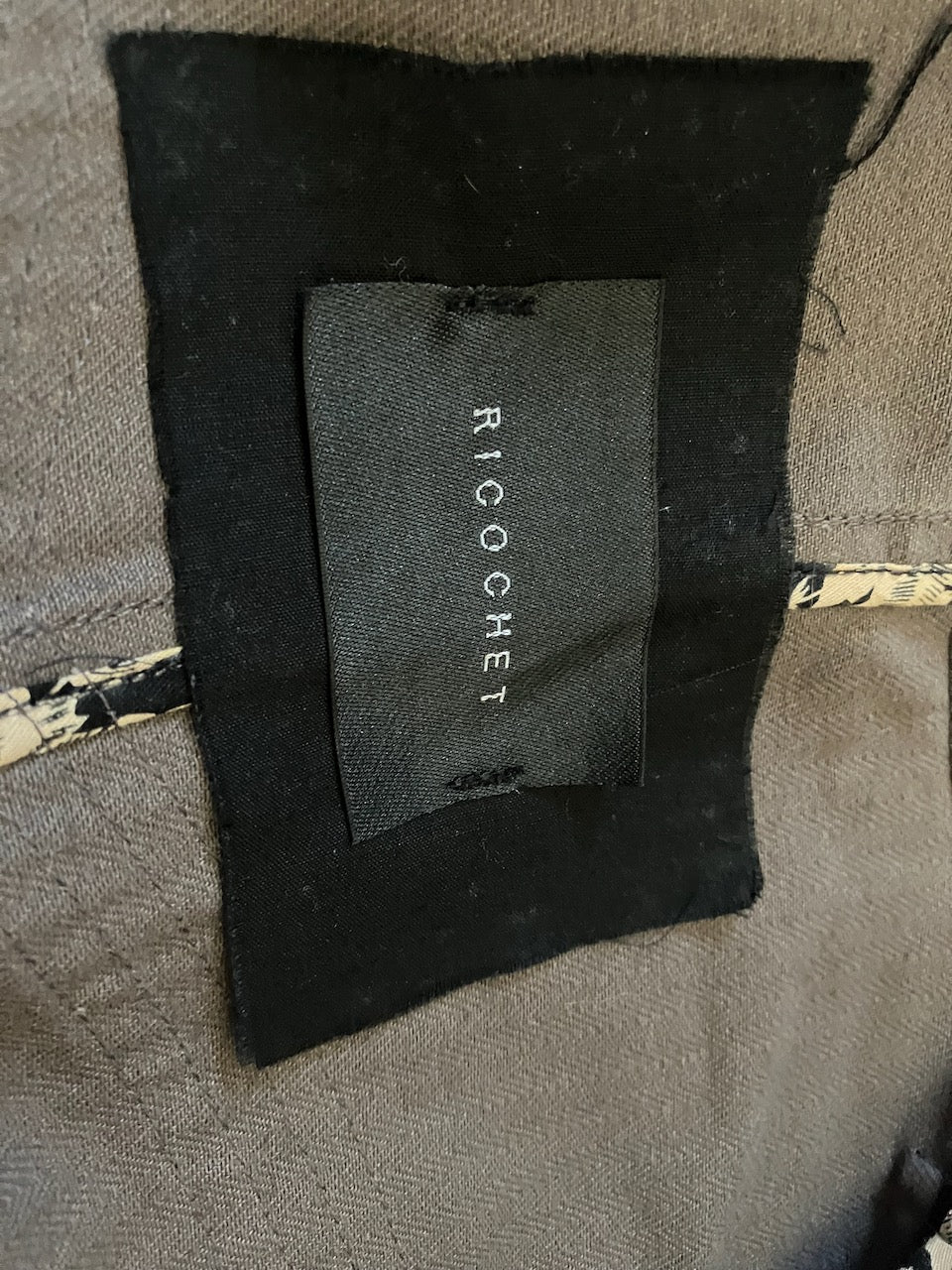 Ricochet - NZ Designer - Vintage Military Style Jacket - Size: S