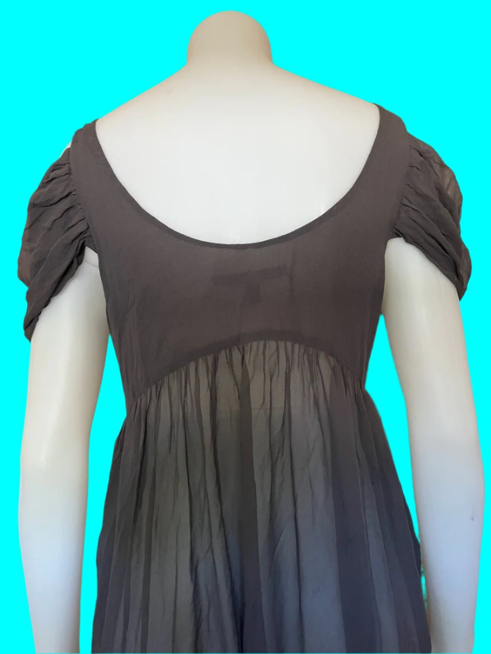 Kingan Jones - NZ Designer Dress - Silk With Embellishment - Size: 10