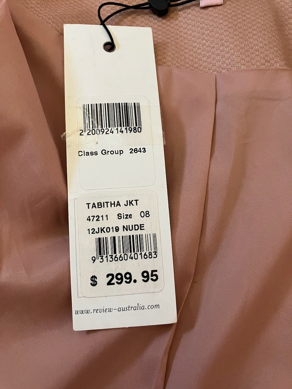 Review - BRAND NEW - Tabitha Jacket - Size: 8