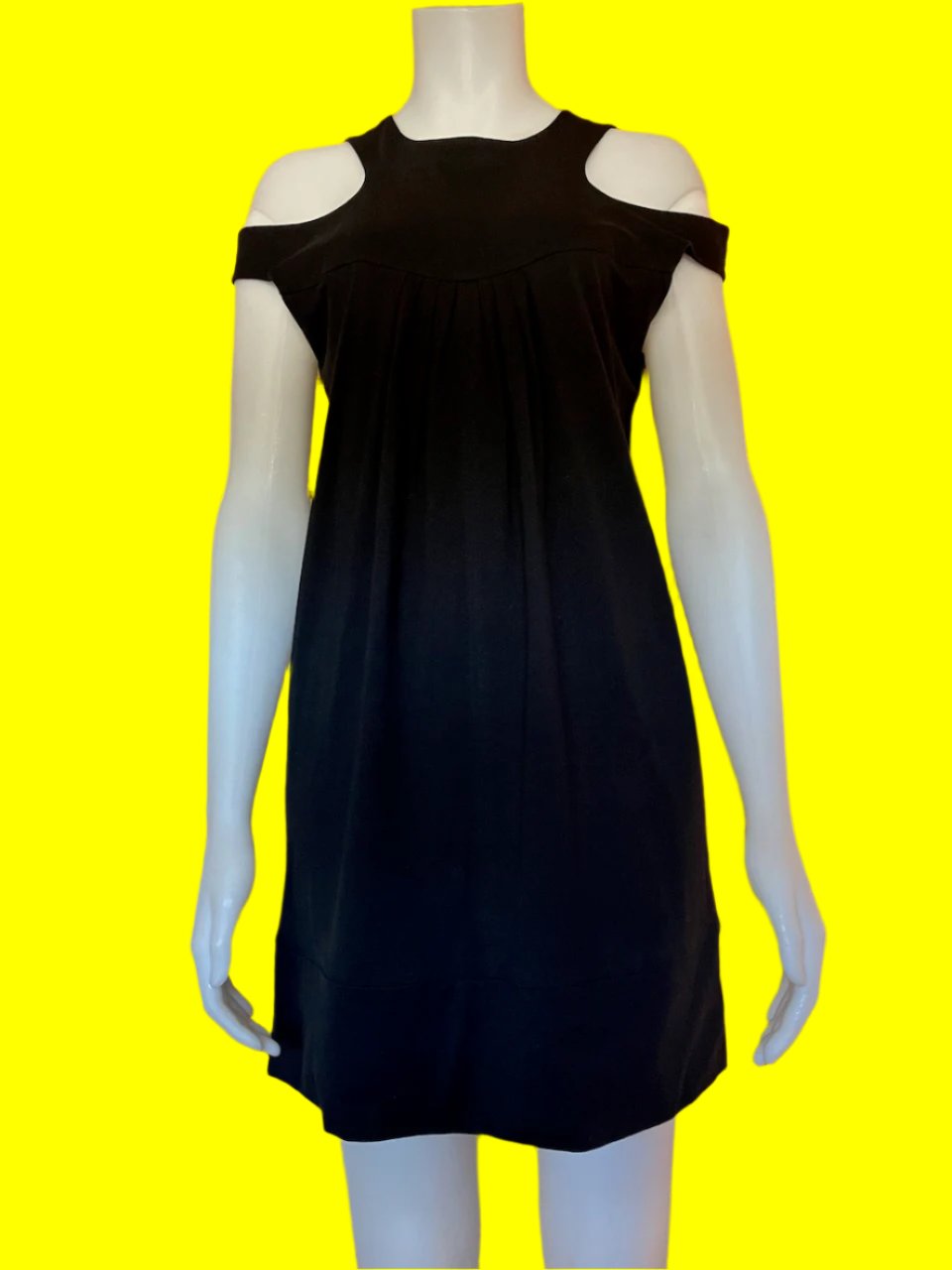 Cooper by Trelise Cooper - Black Dress with Cold Shoulder - Size: 8