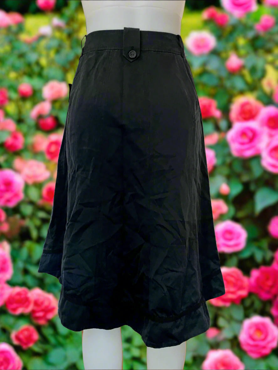 Cooper by Trelise Cooper - Silk Skirt With Rosettes - Size: 8