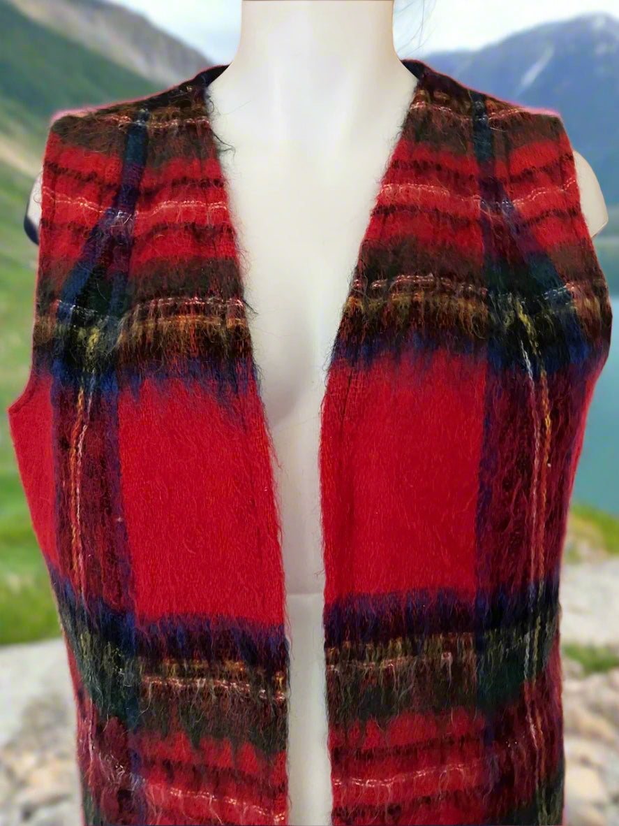 Strathtay of Scotland - Pure Wool Tartan Vest - Size: S