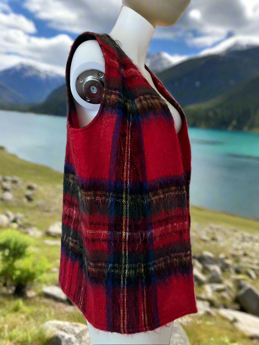 Strathtay of Scotland - Pure Wool Tartan Vest - Size: S