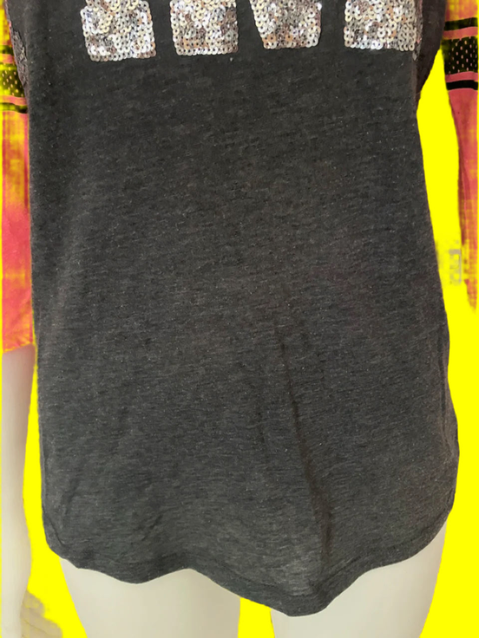 Victoria's Secret - Pink Sequin Top - Size: S