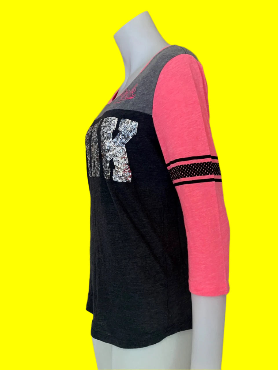 Victoria's Secret - Pink Sequin Top - Size: S
