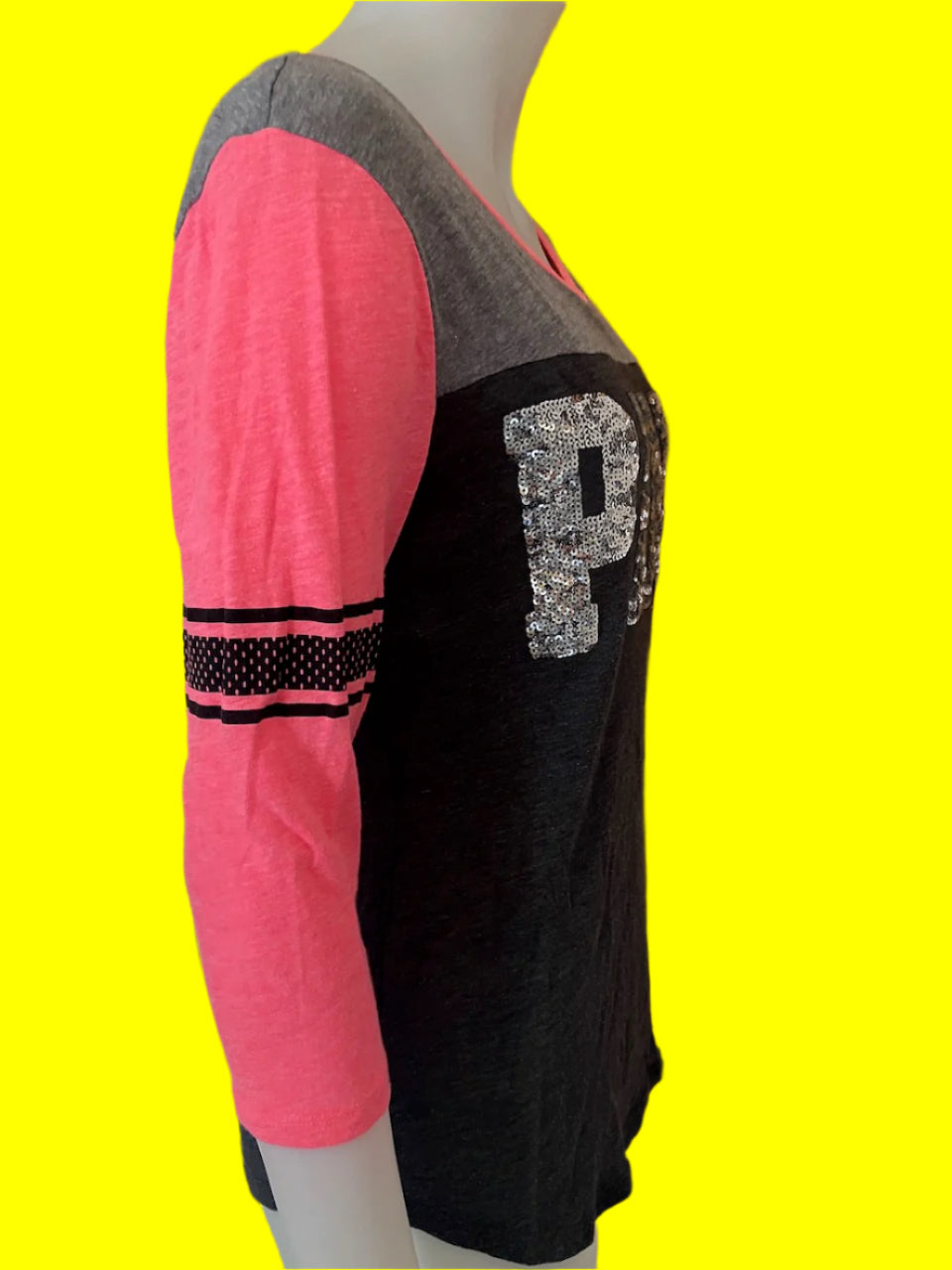 Victoria's Secret - Pink Sequin Top - Size: S