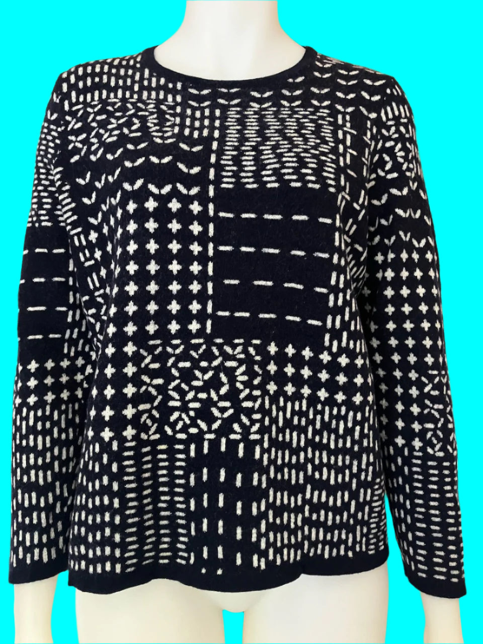 Mardee - NZ Made Extra Fine Merino Jumper - Size: 16