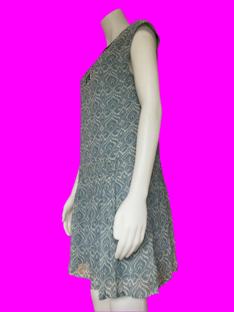Indi & Cold - Patterned Dress for Summer - Size: S