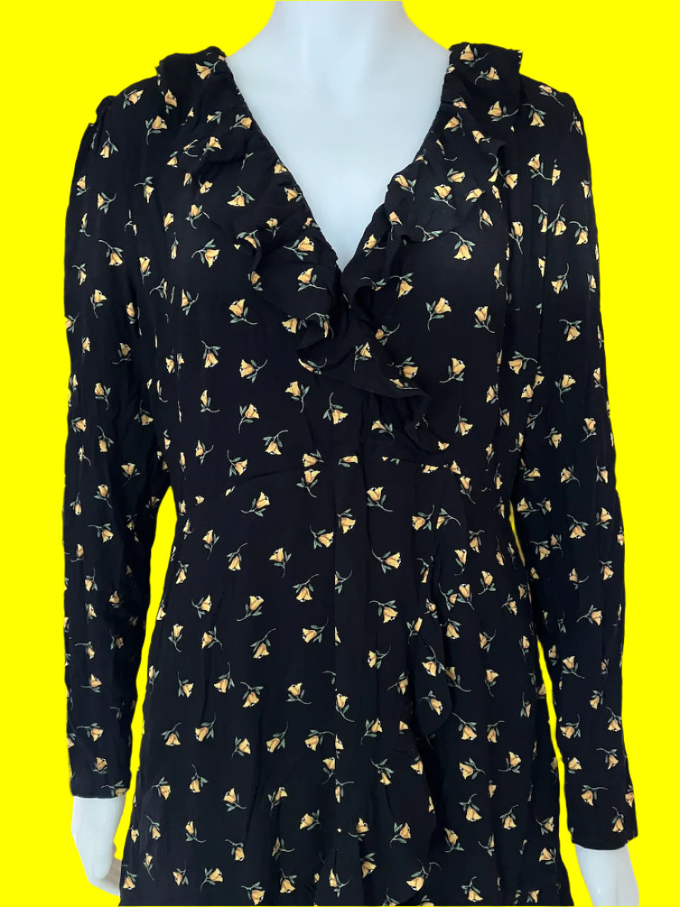 BRAND NEW - Forever New - Chrissy Wrap Skater Dress - Size: 14