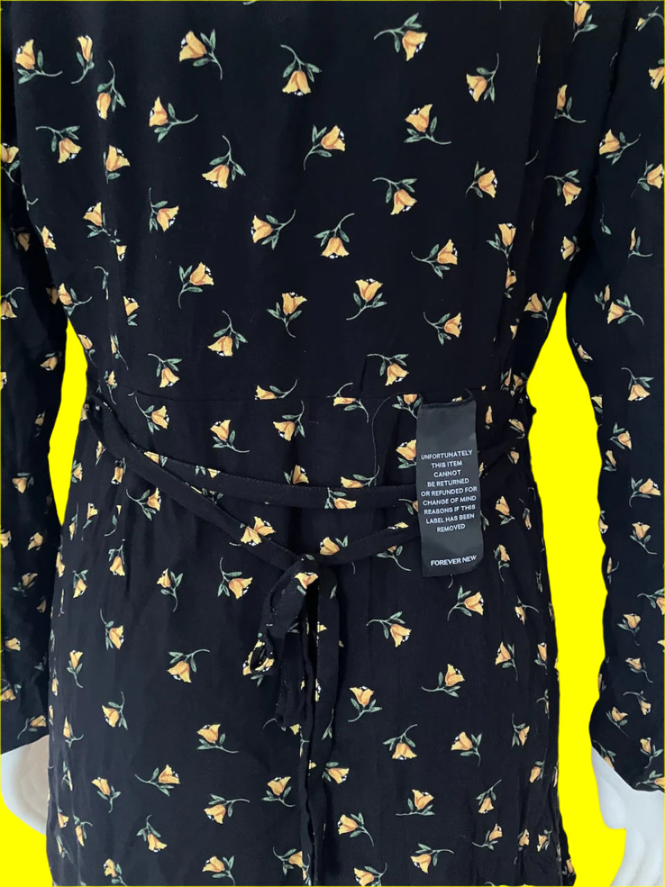 BRAND NEW - Forever New - Chrissy Wrap Skater Dress - Size: 14