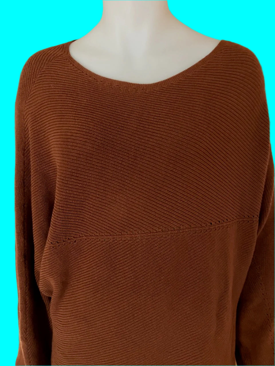 BRAND NEW - Petal + Pup - Lightweight Cinnamon Brown Jumper - Size: 10