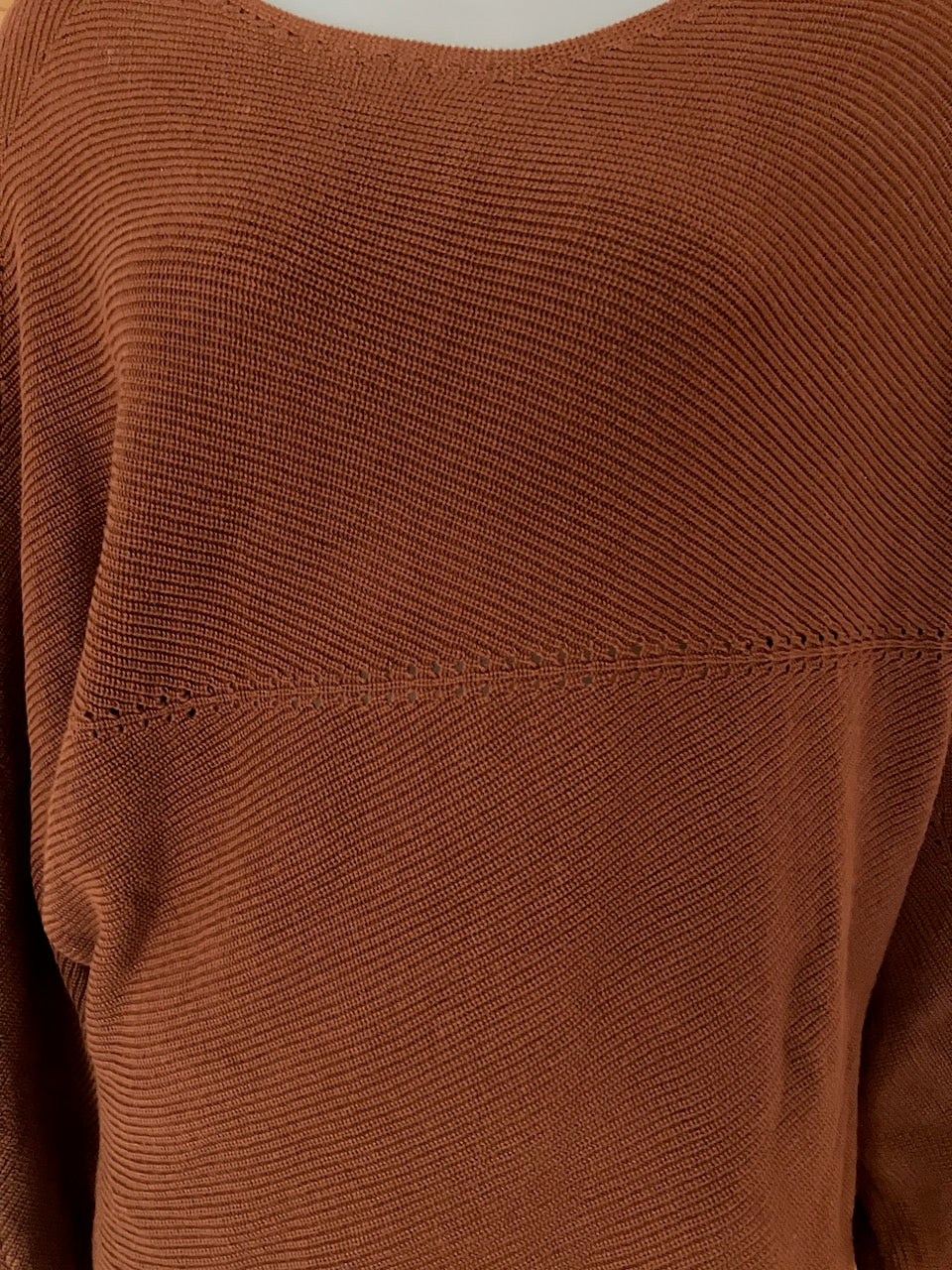 BRAND NEW - Petal + Pup - Lightweight Cinnamon Brown Jumper - Size: 10