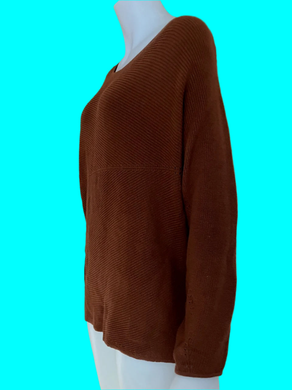 BRAND NEW - Petal + Pup - Lightweight Cinnamon Brown Jumper - Size: 10