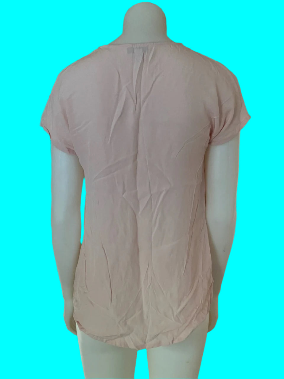 Anne Mardell - Pastel Pink NZ Designer Top - Size: 10