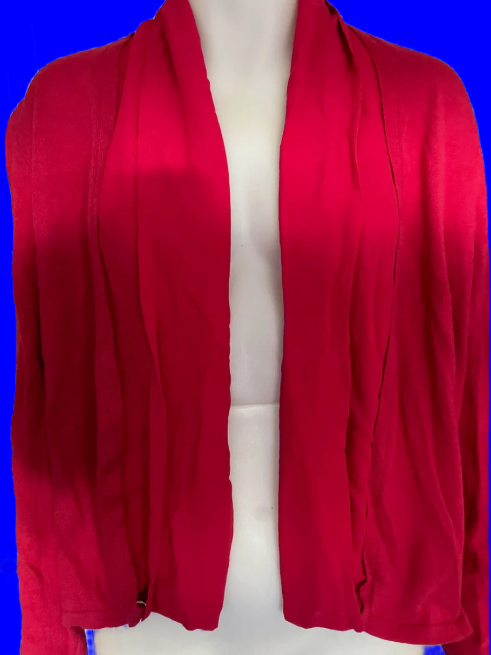 FRAY THE LABEL - Fable - Long Red Cardigan - Size: S