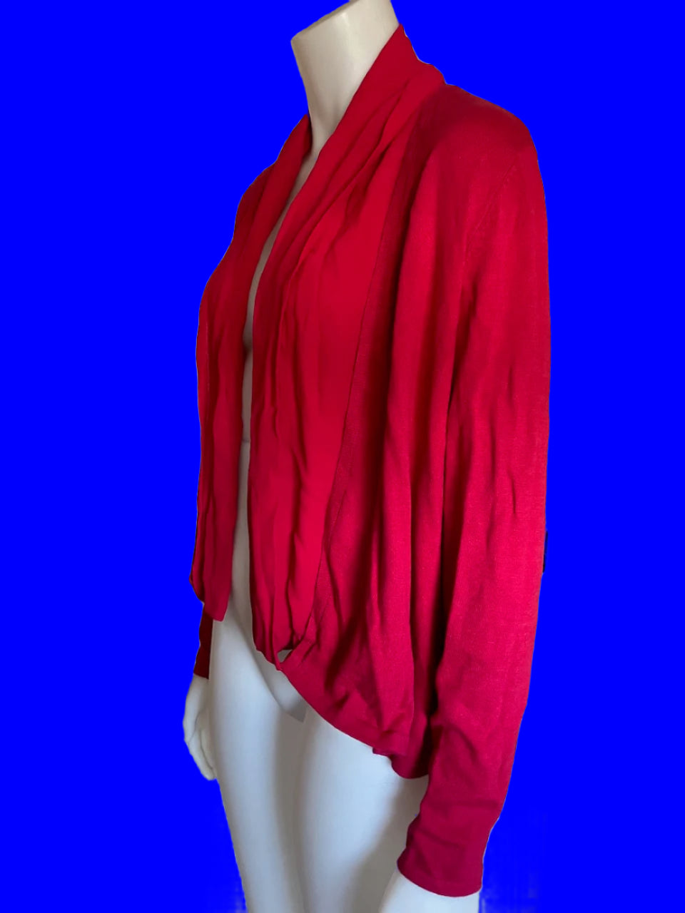 FRAY THE LABEL - Fable - Long Red Cardigan - Size: S