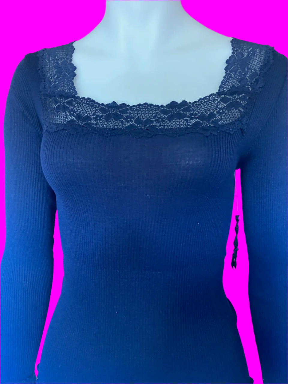 Alannah Hill - BRAND NEW - Layer Me Up! - Navy Top - Size: S