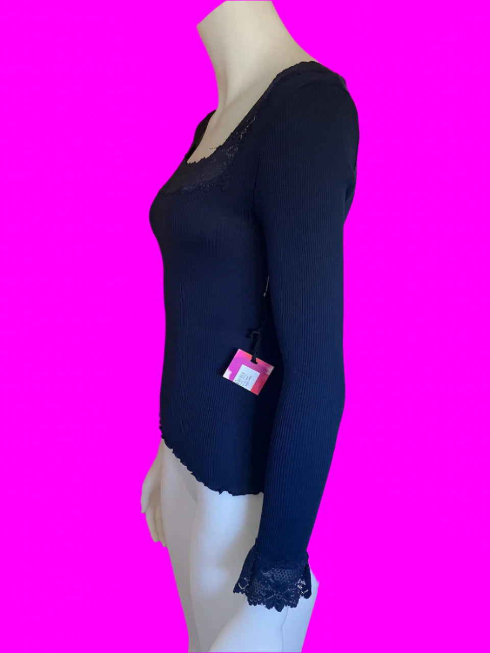 Alannah Hill - BRAND NEW - Layer Me Up! - Navy Top - Size: S