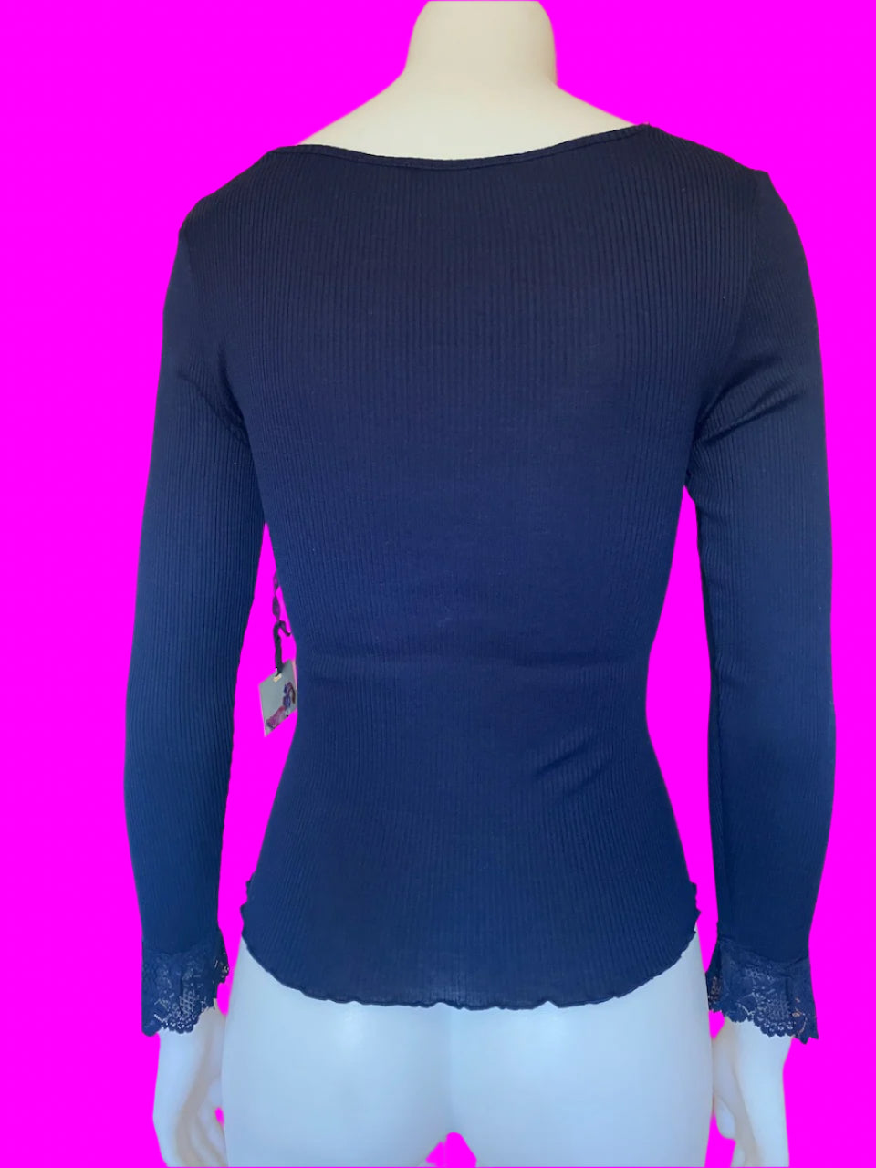 Alannah Hill - BRAND NEW - Layer Me Up! - Navy Top - Size: S