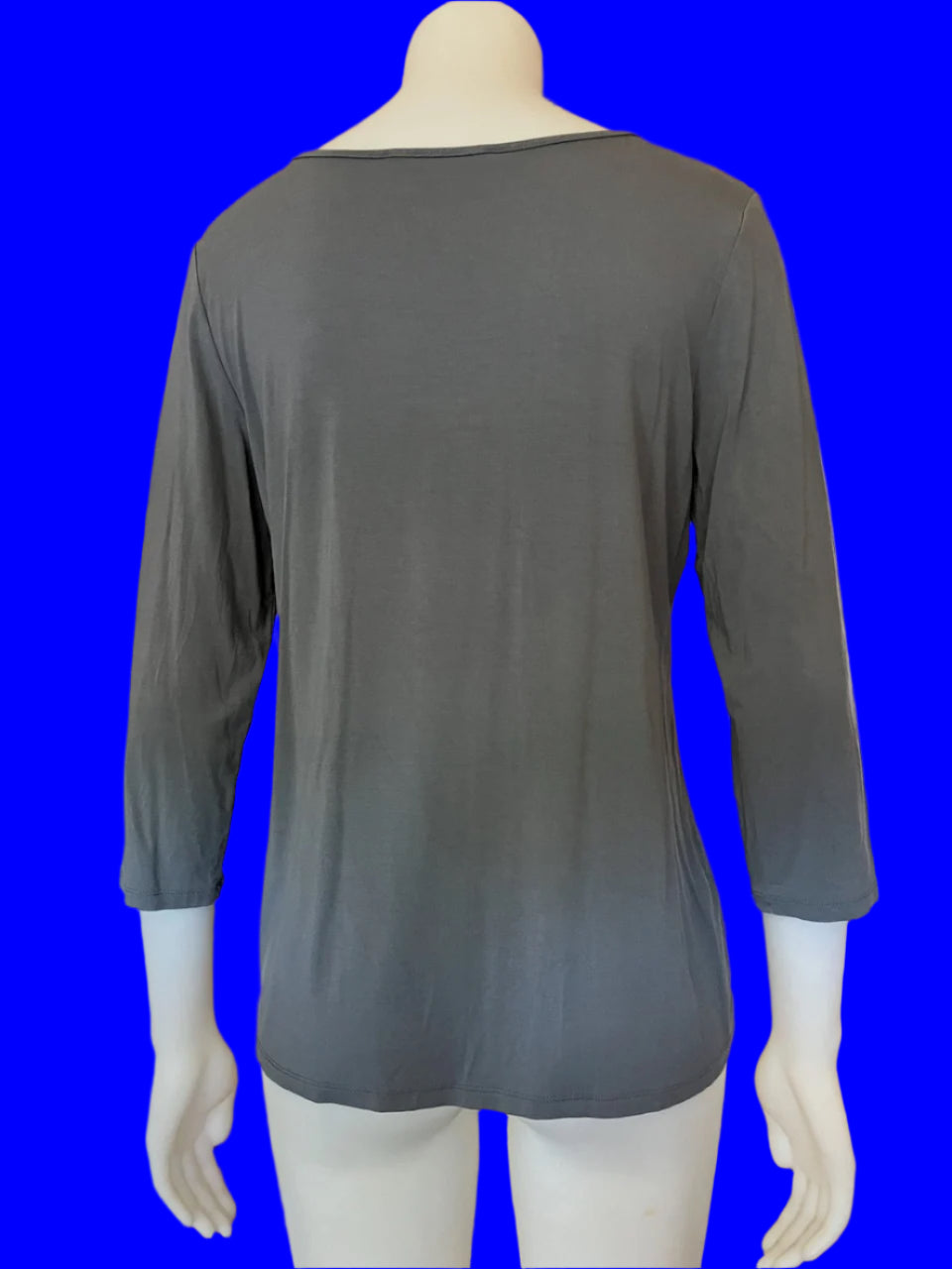 Paula Ryan - Grey Top With Embellishment - Size: M
