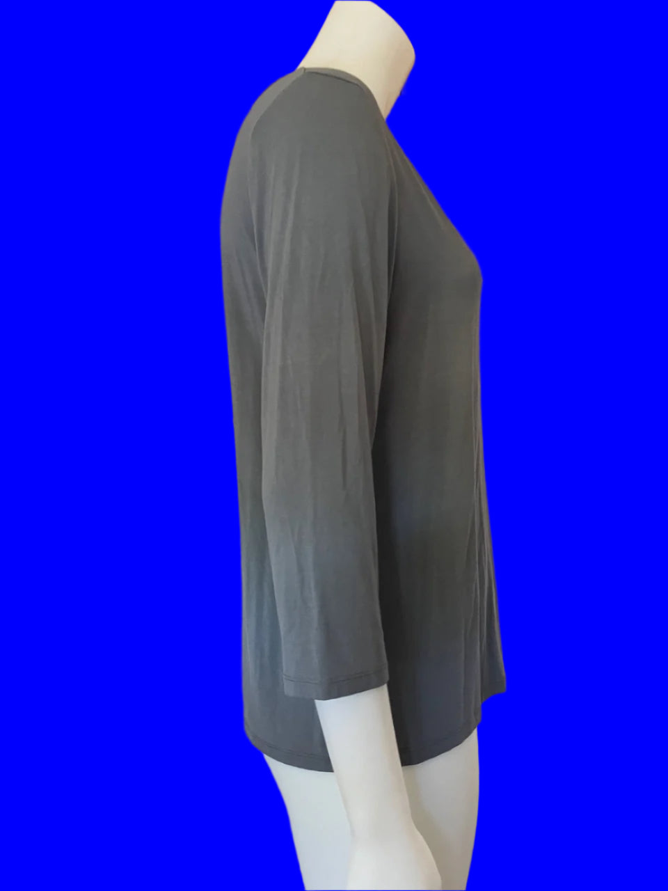 Paula Ryan - Grey Top With Embellishment - Size: M