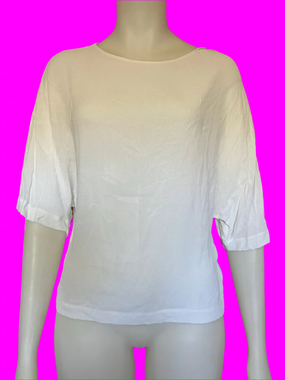 Turet Knuefermann - Designer White Top - Size: S