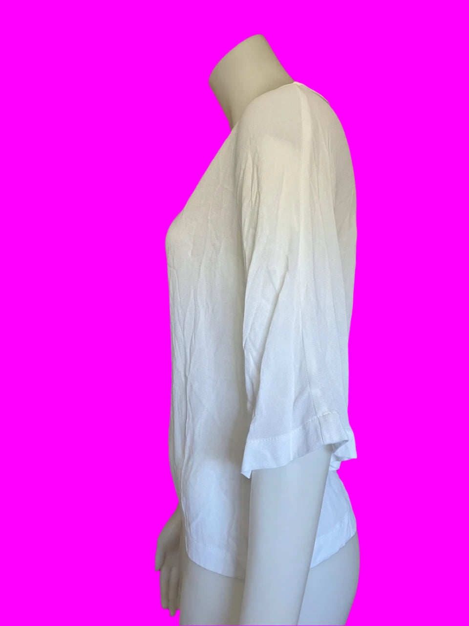 Turet Knuefermann - Designer White Top - Size: S