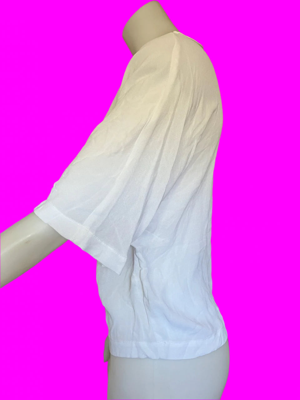 Turet Knuefermann - Designer White Top - Size: S