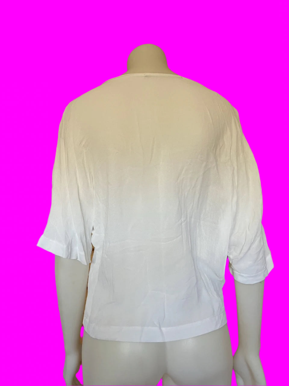 Turet Knuefermann - Designer White Top - Size: S
