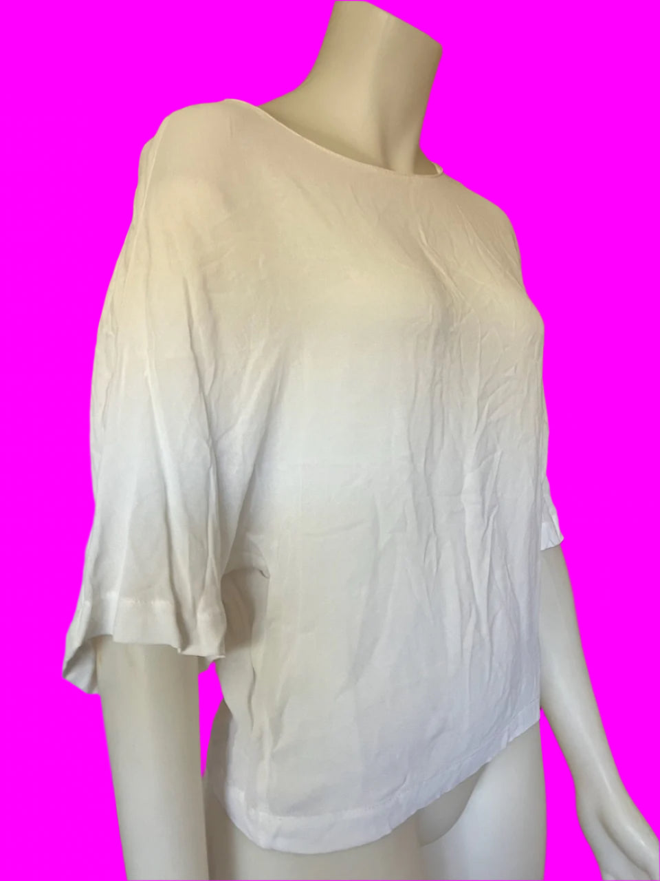 Turet Knuefermann - Designer White Top - Size: S