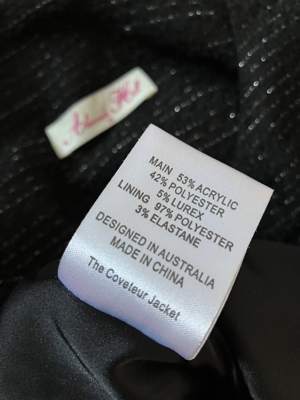 Alannah Hill - The Coveteur Jacket - Size: 10