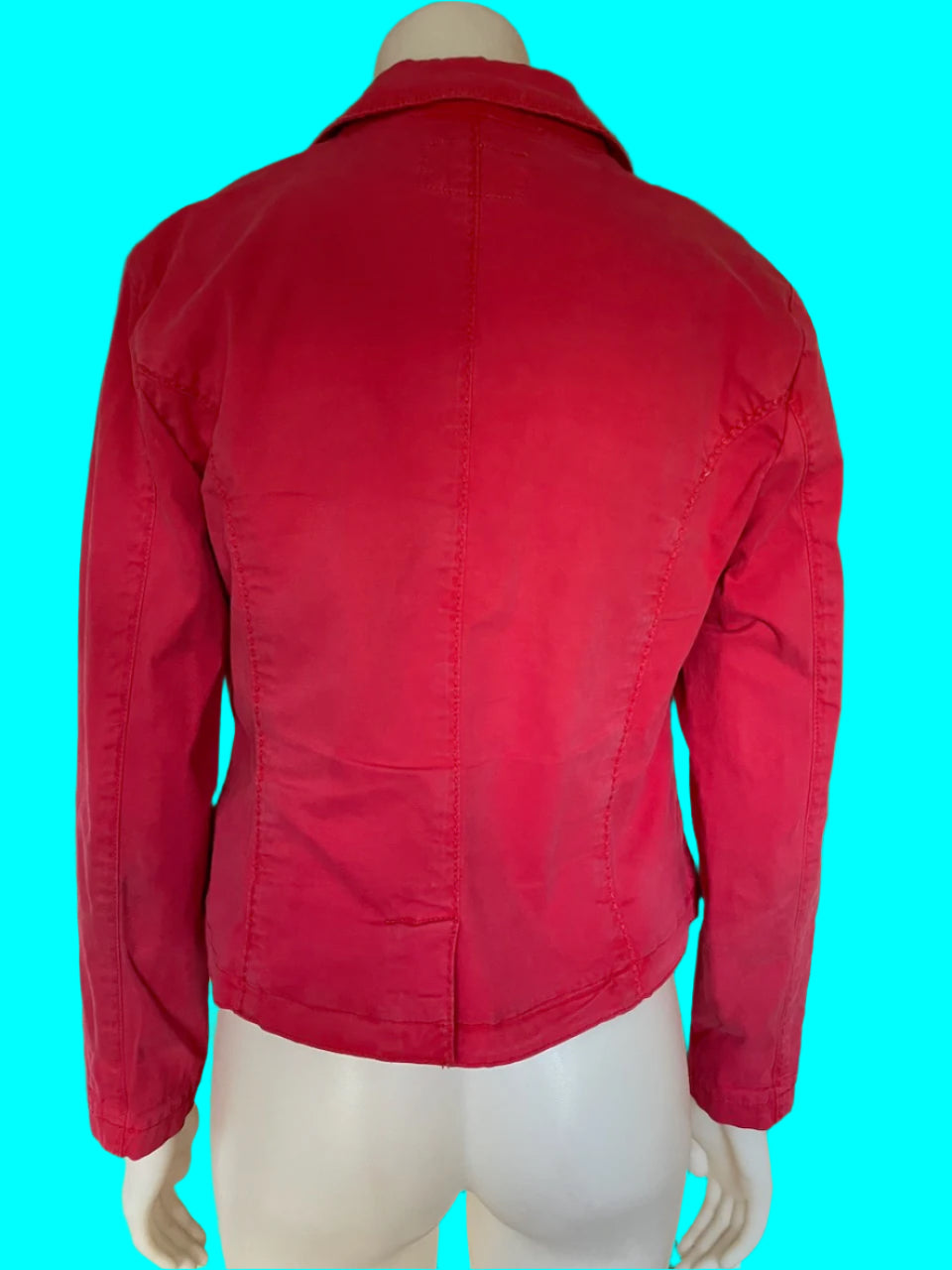 Loobies Story - Watermelon Pink Casual Blazer - Size: 14