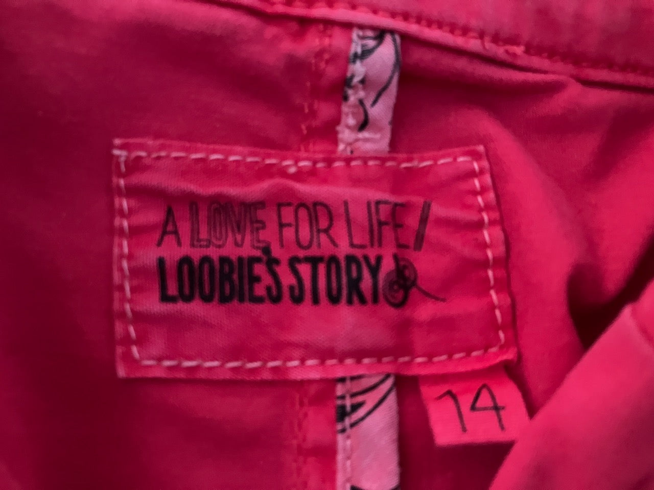 Loobies Story - Watermelon Pink Casual Blazer - Size: 14