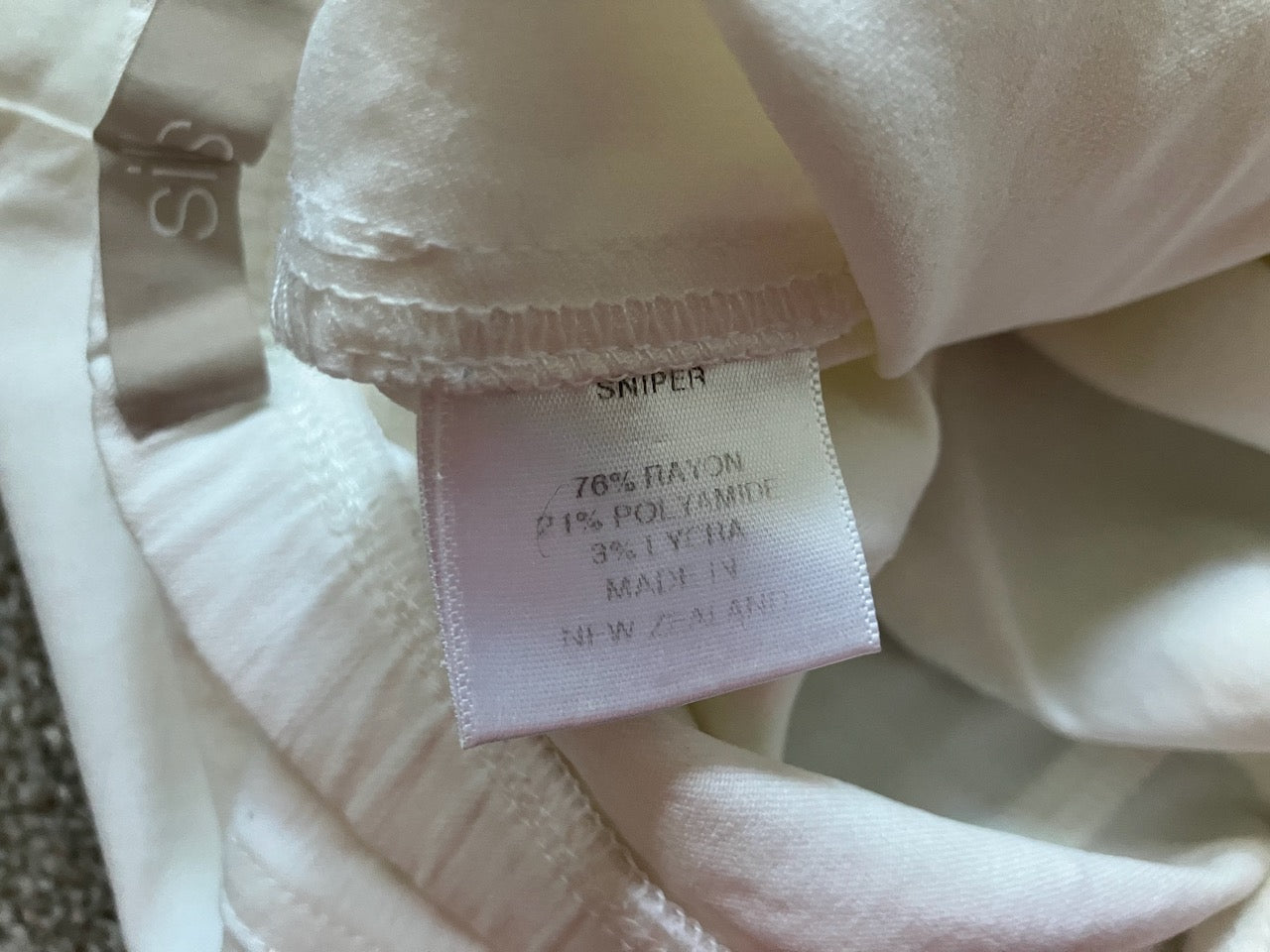 Sills - White Pant - Sniper - Size: 8
