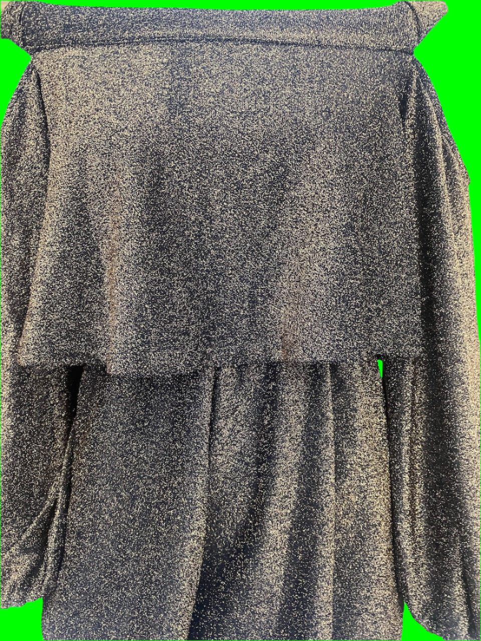 BRAND NEW - Indikah by Angel Biba - Gold Cold Shoulder Top - Size: 6