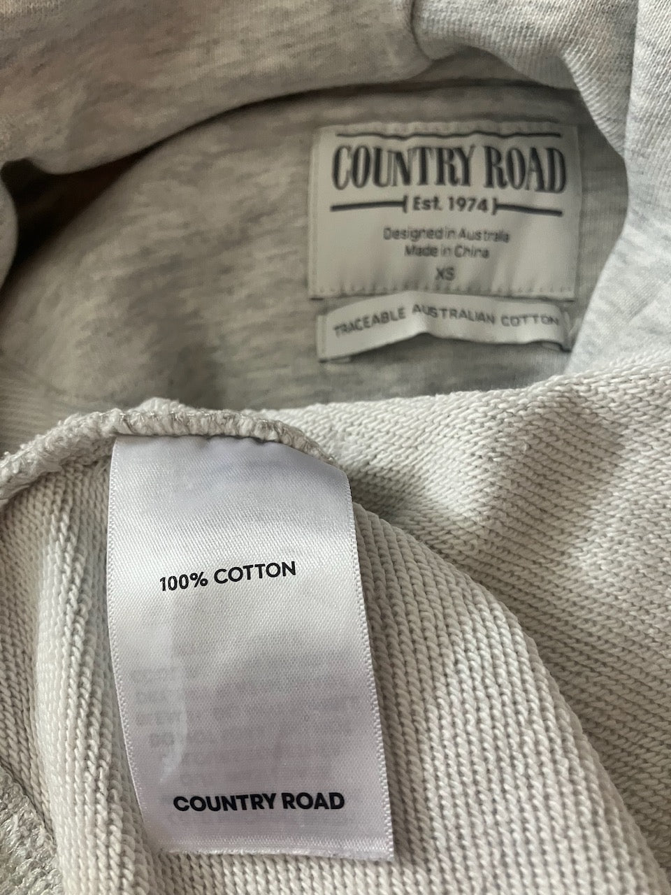 Country Road - Grey Heritage Sweatshirt - Size: XS
