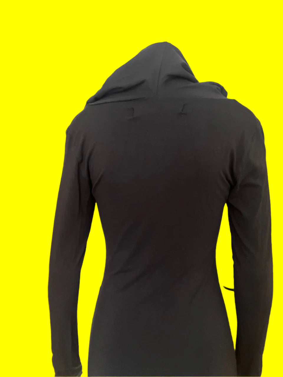 Alexandra Owen - Charcoal Grey Top With Hoodie - Size: 10