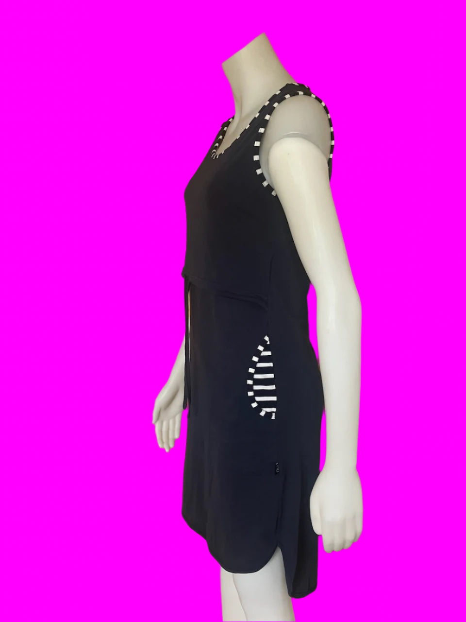 Addison - Breastfeeding and Maternity Dress - Navy - Size: 8