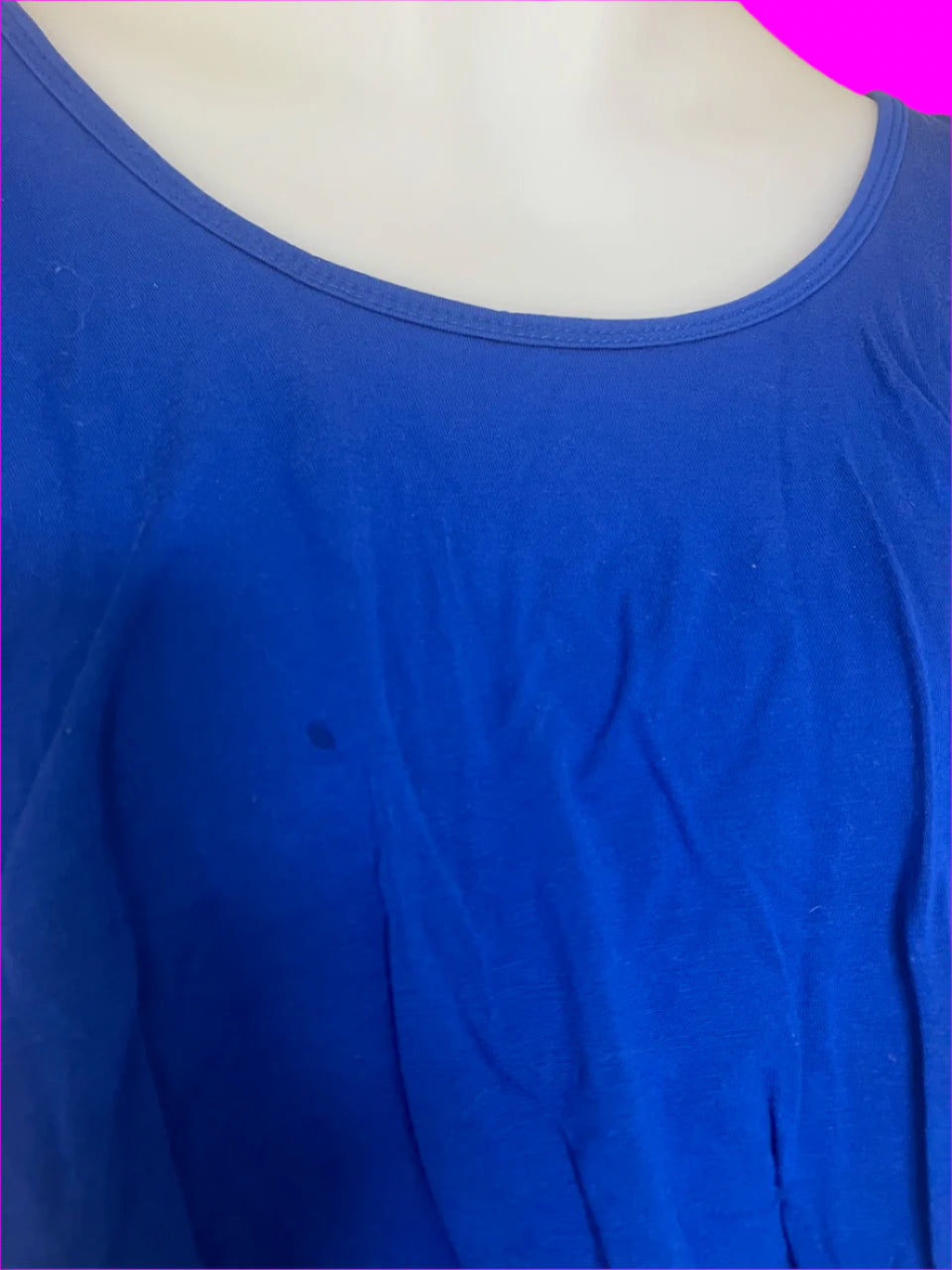 Latch - Maternity & Breastfeeding Dress - Blue - Size: XL